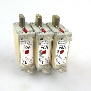 Siemens NH-Sicherungseinsatz 3NA6 807 20A (3Stk.) GEB