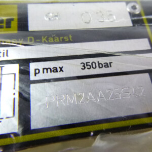Parker Druckminderventil PRM2AA25S42 OVP