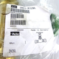 Parker Durchgangsventil DV35L OVP