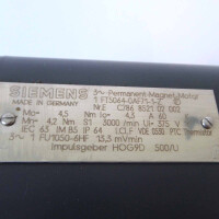 Siemens AC VSA Motor 1FT5064-0AF71-1-Z GEB