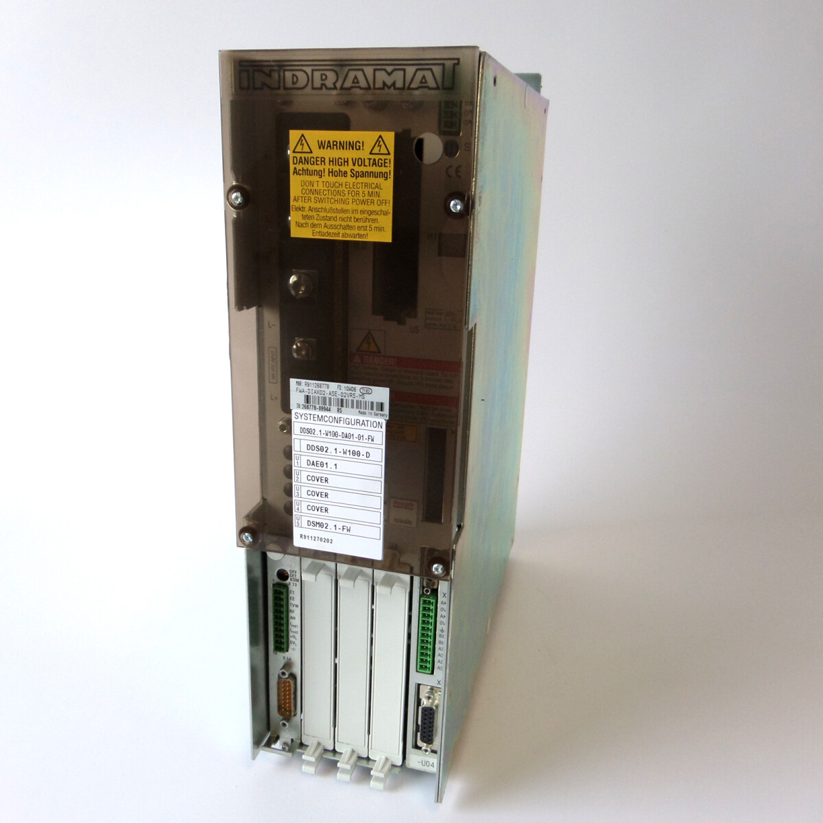 INDRAMAT Servo-Controller DDS02.1-W100-DA01-01-FW R911268778