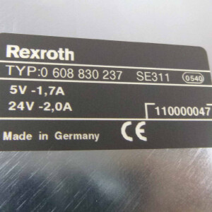 Bosch Rexroth Baugruppe SE311 0608830237 GEB