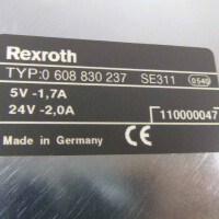 Bosch Rexroth Baugruppe SE311 0608830237 GEB