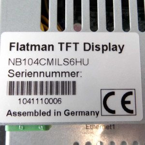 IQ Automation GmbH Flatman TFT Display NB104CMILS6HU OVP