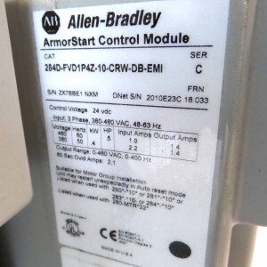 Allen Bradley ArmorStart Motorsteuerung 284E-FVD1P4Z-10-CRW-DB-EMI Ser. C OVP