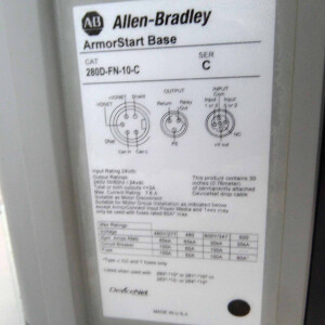 Allen Bradley ArmorStart Motorsteuerung 284E-FVD1P4Z-10-CRW-DB-EMI Ser. C OVP