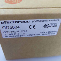 ifm electronic Fiberoptikverstärker OOF-FPKG/M12/GL2 OO5004 OVP