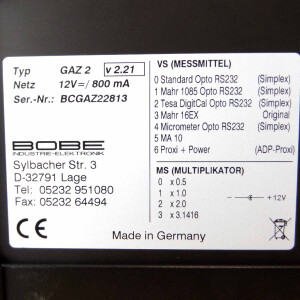 Bobe Großanzeige GAZ2-4 #K2 OVP