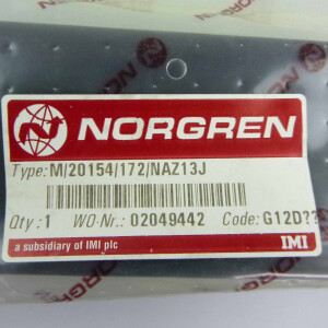 NORGREN In-Line Wegeventil M/20154/172/NAZ13J 02049442 24VDC OVP