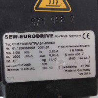 SEW-EURODRIVE Servomotor CFM71S/BR/TF/AS1H/SB60 NOV