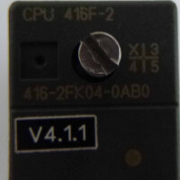 Simatic S7 CPU416F-2 6ES7 416-2FK04-0AB0 E-Stand:02 FW:V4.1.1 REM