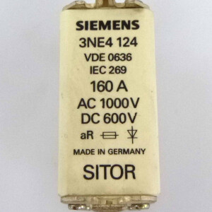 Siemens HLS-Sicherungseinsatz 3NE4124 GEB