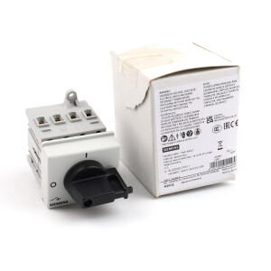 Siemens Hauptschalter 3LD2030-0TK11 OVP