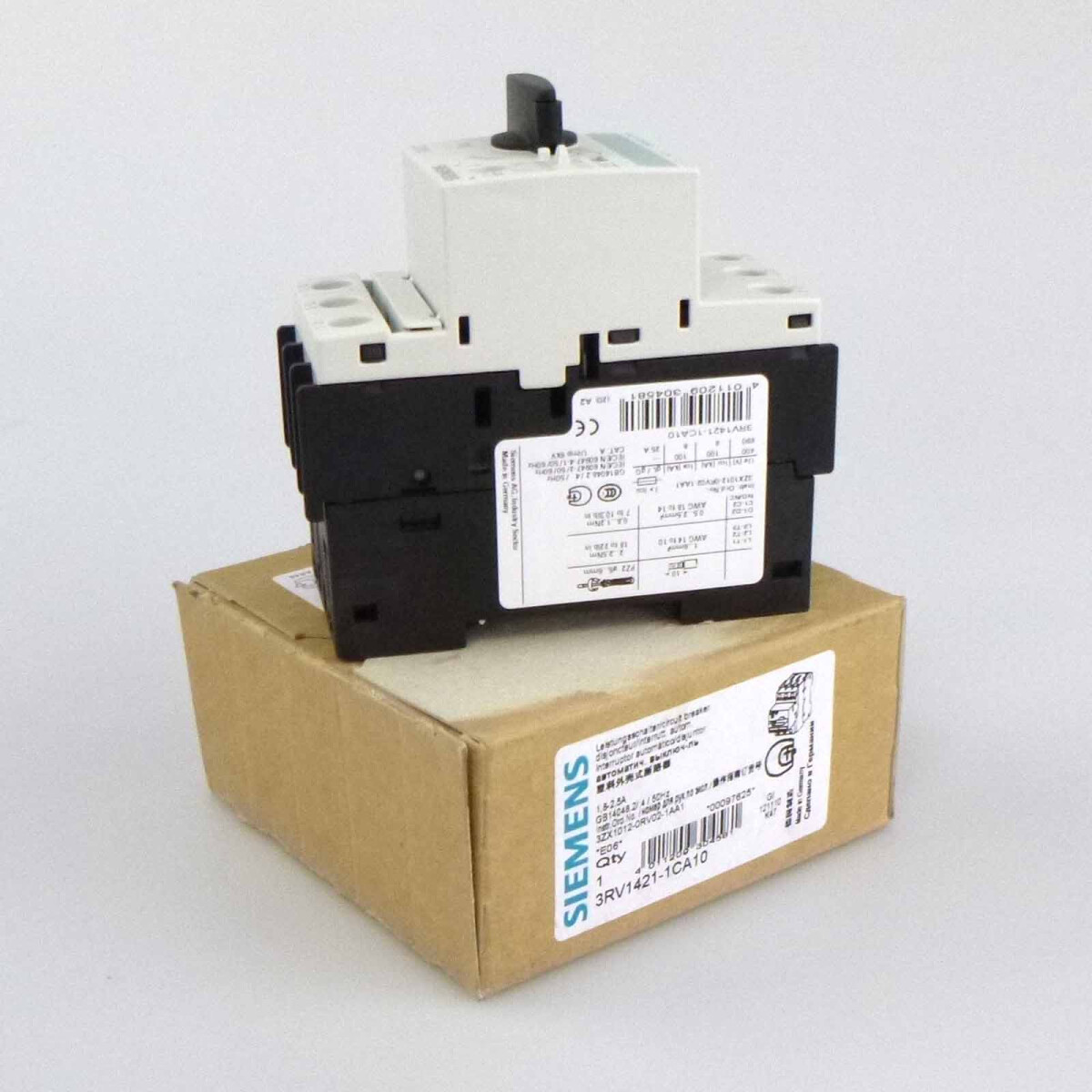 Siemens Leistungsschalter 3RV1421-1CA10 OVP