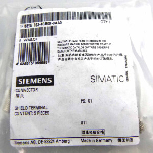 Siemens Schirmklemmen 6ES7193-4GB00-0AA0 (25Stk) OVP