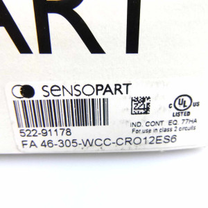 SENSOPART Vision Sensor FA 46-305-WCC-CRO12ES6 OVP