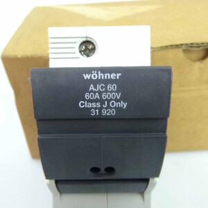 Wöhner Sicherrungshalter 31920 6A, 600V (3Stk) OVP