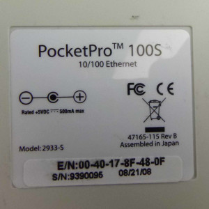Silex Printserver PocketPro 100S 2933-S OVP