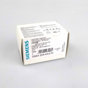 Siemens Leuchtmelder 3SB3 204-6AA70 OVP