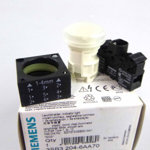 Siemens Leuchtmelder 3SB3 204-6AA70 OVP