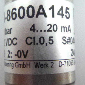 Kobold Drucksensor SEN-8600A145 0-250bar OVP