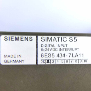 Simatic S5 DI434 6ES5 434-7LA11 E-Stand:02 REM