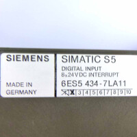Simatic S5 DI434 6ES5 434-7LA11 E-Stand:02 REM