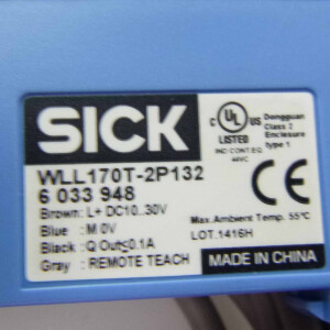 Sick Lichtleiter-Sensor WLL170T-2P132 6033948 NOV