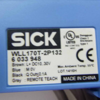 Sick Lichtleiter-Sensor WLL170T-2P132 6033948 NOV