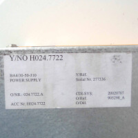 Socapel Power Supply BA4/30-50-310 GEB