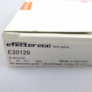 ifm electronic Lichtwellenleiter Einweglichtschranke FE-00-A-A-R3 E20129 OVP