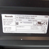 Rexroth Servomotor MDD093B-F-020-N2L-110GA0 R911270542 OVP