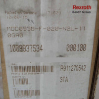 Rexroth Servomotor MDD093B-F-020-N2L-110GA0 R911270542 OVP