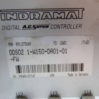 INDRAMAT Servo-Controller DDS02.1-W150-DA01-01-FW R911270069 REM