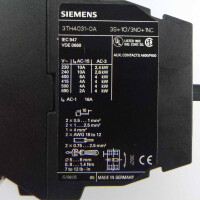 Siemens Hilfsschütz 3TH4031-0AB0 24V/50Hz 29V/60Hz NOV