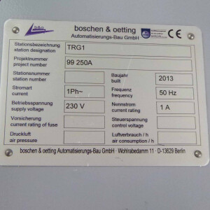 boschen & oetting Baugruppe TRG1 230V GEB
