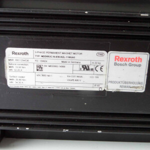 Rexroth Servomotor MDD093C-N-030-N2L-110GA0 R911254536 REM