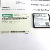 Siemens Sinumerik 840DE 6FC5850-3YG20-6YA0-Z Z=A03 + 3x 6FC5800-0AA00-0YB0 OVP