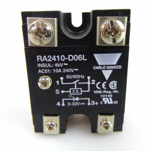 Carlo Gavazzi Halbleiterrelais RA2410-D06L GEB