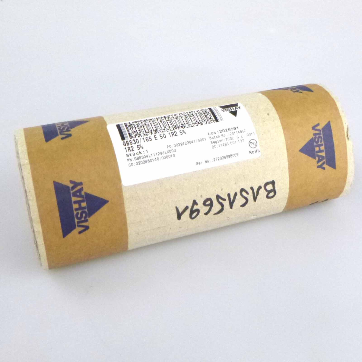 Vishay Drahtwiderstand GBS30/165 E 50 1R2 5% OVP