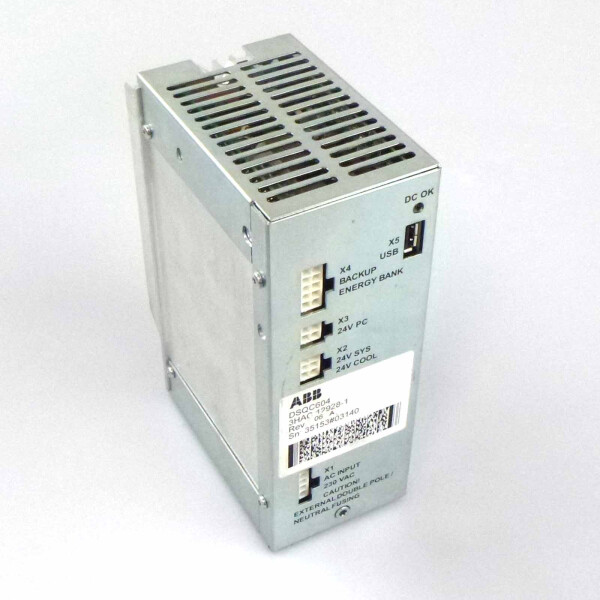 ABB / powerbox Power Supply DSQC604 3HAC12928-1 PBSE1027 Rev.06A GEB