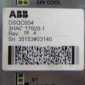 ABB / powerbox Power Supply DSQC604 3HAC12928-1 PBSE1027 Rev.06A GEB