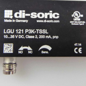 di-soric Gabellichtschranke LGU 121 P3K-TSSL NOV