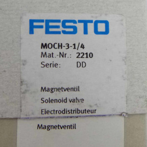 Festo Magnetventil MOCH-3-1/4 2210 OVP