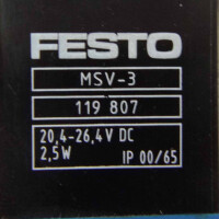Festo Magnetventil MVH-5-1/4-L-S-B-VI 117429 GEB