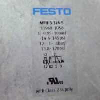 Festo Magnetventil MFH-3-3/4-S 11968 NOV