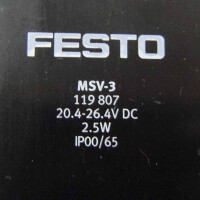 Festo Magnetventil MVH-5/3-E-1/8-B 30478 GEB