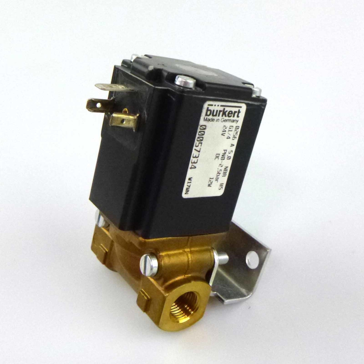 bürkert 2/2-Wege Hubankerventil 0256 A 5,0 NBR MS 00057