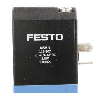 Festo Magnetventil MVH-5-1/8-B 19779 GEB