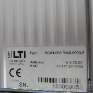 LUST LTI Servoregler SO84.008.0040.0000.2 5,5kVA GEB